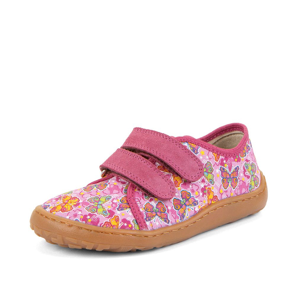 Dívčí plátěné barefoot tenisky CANVAS FUXIA/PINK Froddo G1700440-11 - 31