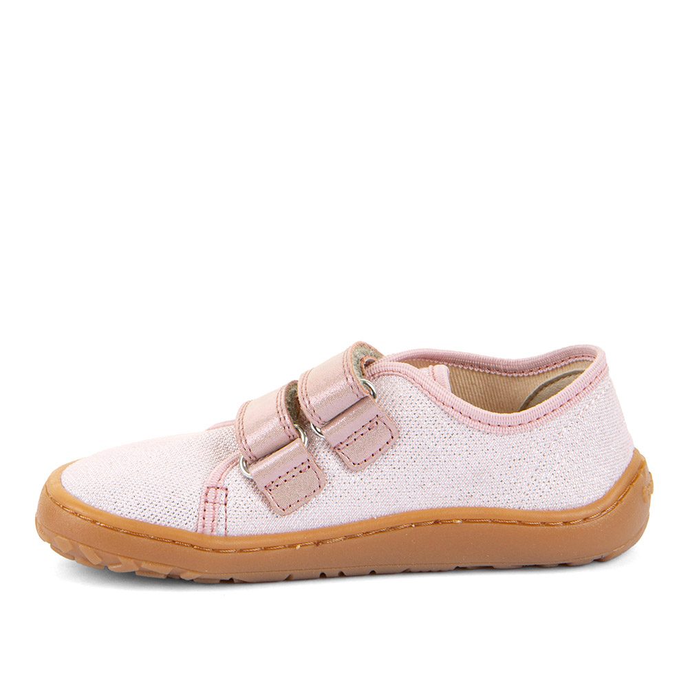 Dívčí plátěné barefoot tenisky CANVAS PINK SHINE Froddo G1700440 - 29
