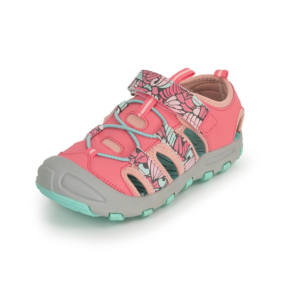 Dívčí sandály BUGGA LUMA Pink/Turquoise - růžové - 38