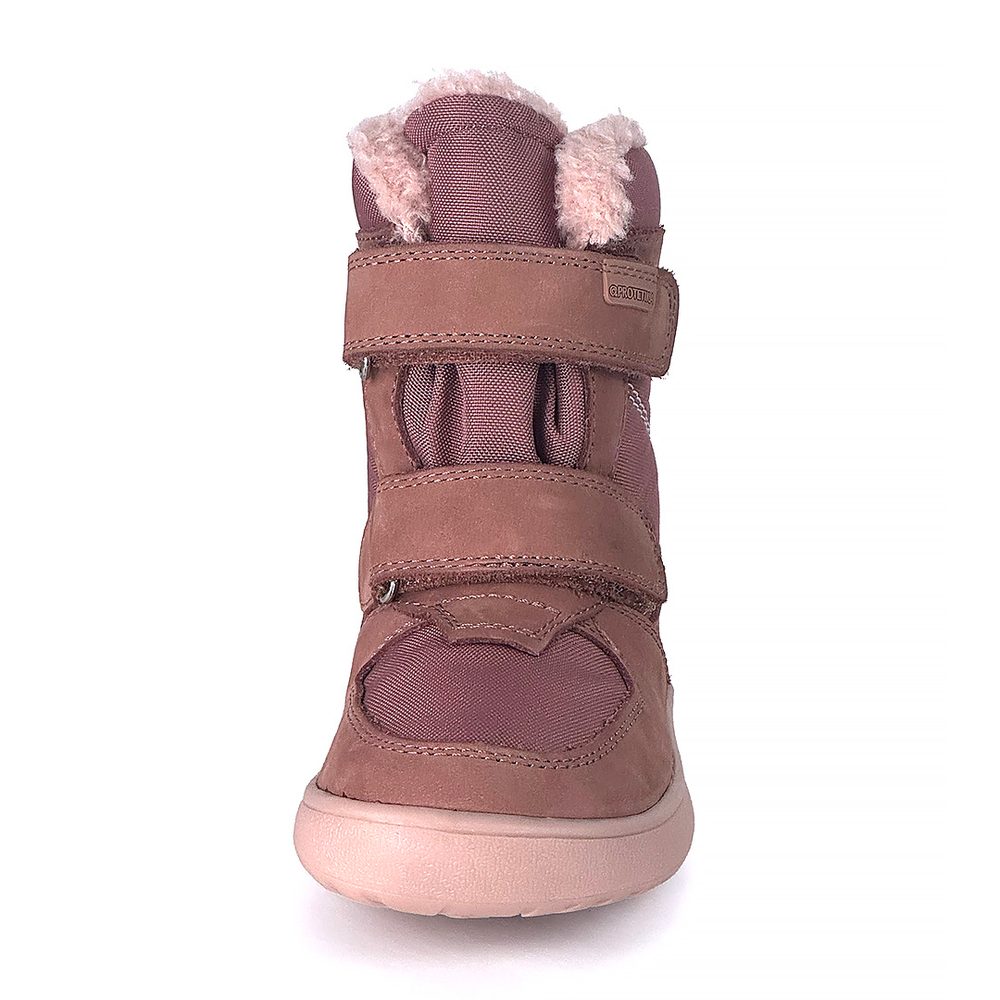 Dívčí zimní barefoot boty PRO-tex Protetika - LORA OLD PINK - 36