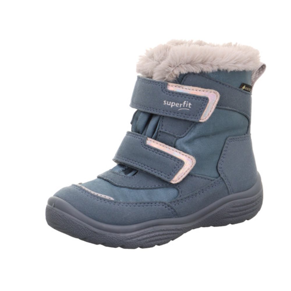 Dívčí zimní boty Superfit CRYSTAL Blue GTX 1-009091-8030 - 34