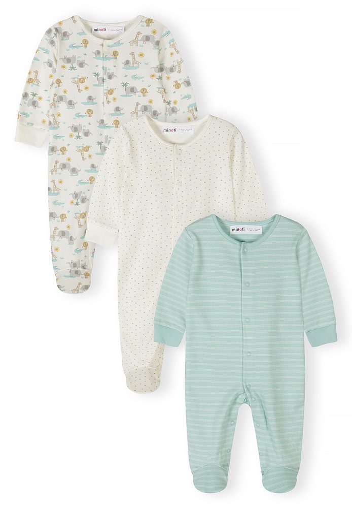 Kojenecký overal 3pack Minoti NOSBABYPACK1 - 86/92 | 18/24m