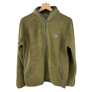 Outdoorová fleezová mikina na zip Pidilidi PD1171-14 Khaki - XL