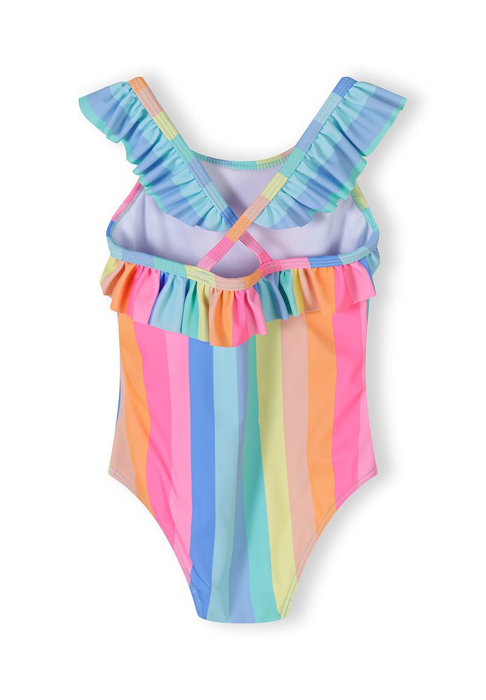 Plavky dívčí jednodílné Minoti 30SWIM106 - 98/104 | 3/4let