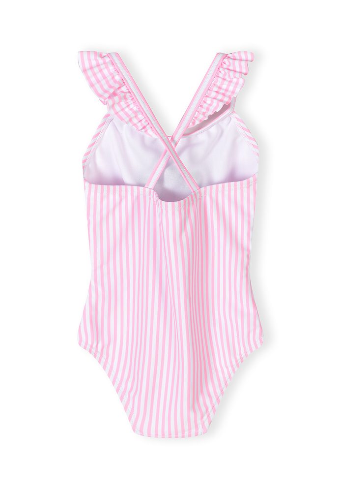 Plavky dívčí jednodílné Minoti 30SWIM107 růžová - 98/104 | 3/4let