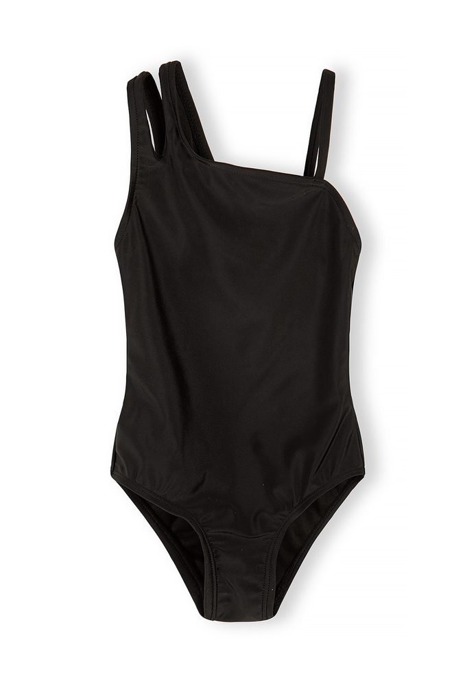 Plavky dívčí jednodílné Minoti 30SWIM151 černá - 98/104 | 3/4let