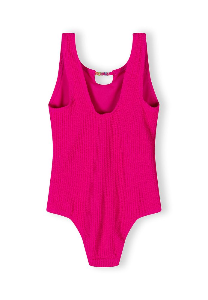 Plavky dívčí jednodílné Minoti 30SWIM157 růžová - 98/104 | 3/4let