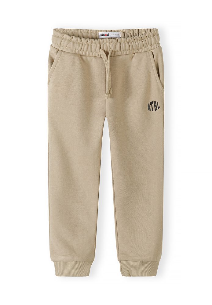 Tepláky chlapecké s elastickým pasem a stahovací šňůrkou 3pack Minoti 29FLEECE203 - 98/104 | 3/4let