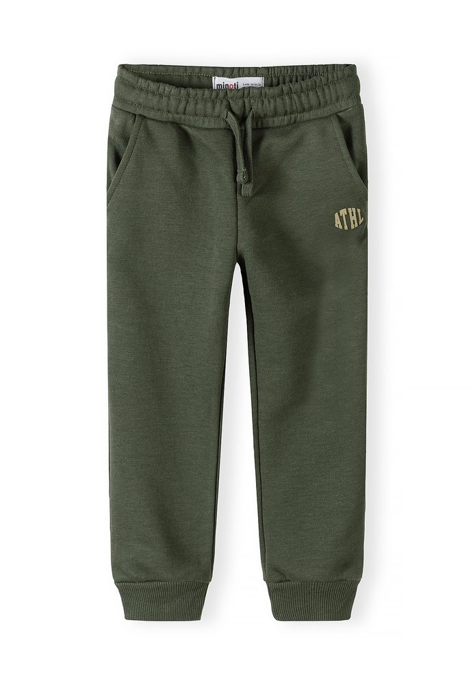 Tepláky chlapecké s elastickým pasem a stahovací šňůrkou 3pack Minoti 29FLEECE203 - 98/104 | 3/4let