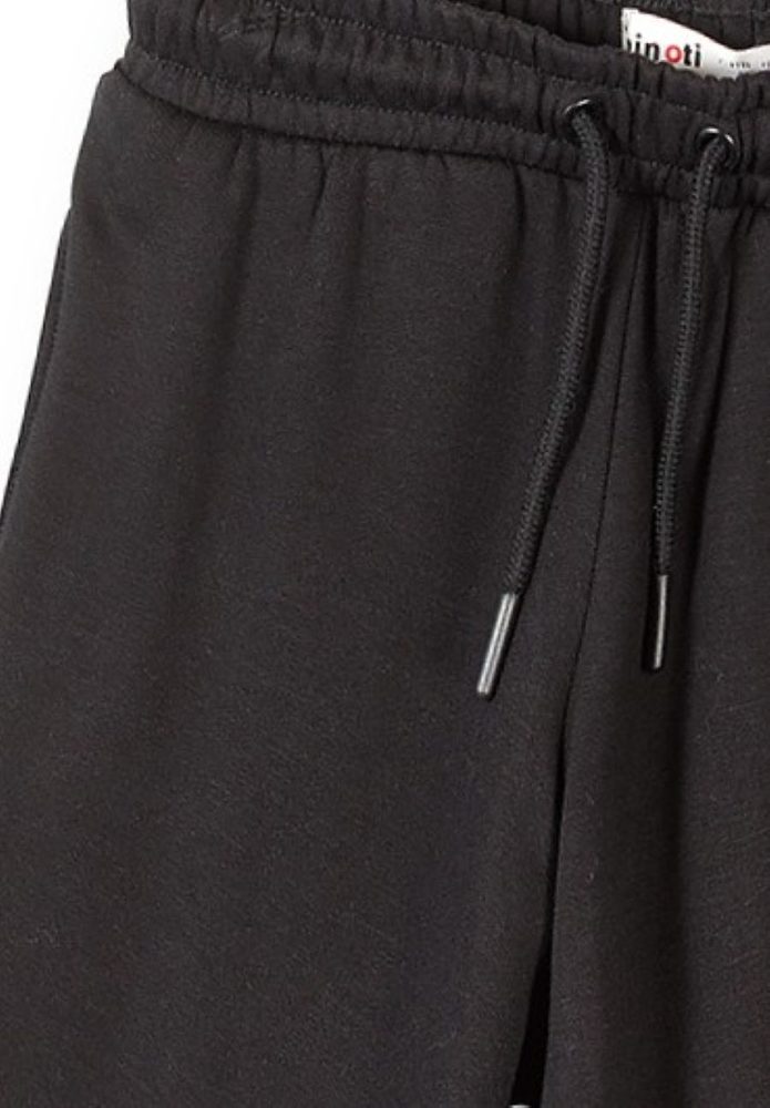 Tepláky dětské s elastickým pasem a stahovací šňůrkou Minoti 30SCUBA163 černá - 164/170 | 14/15let