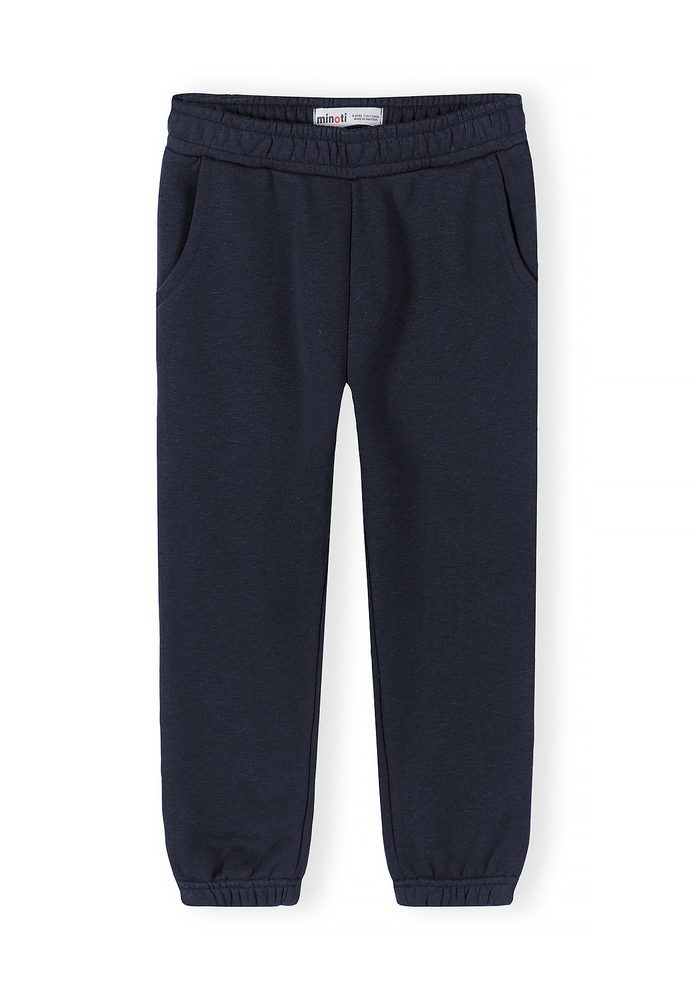 Tepláky dívčí s elastickým pasem a stahovací šňůrkou 3pack Minoti 30FLEECE155 - 98/104 | 3/4let