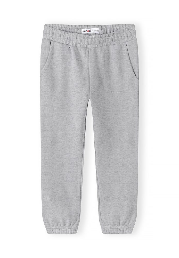 Tepláky dívčí s elastickým pasem a stahovací šňůrkou 3pack Minoti 30FLEECE155 - 98/104 | 3/4let