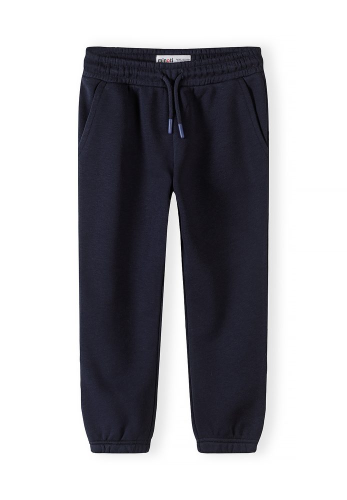 Tepláky slim-fit s elastickým pasem a stahovací šňůrkou 3pack Minoti 29FLEECE286 - 98/104 | 3/4let