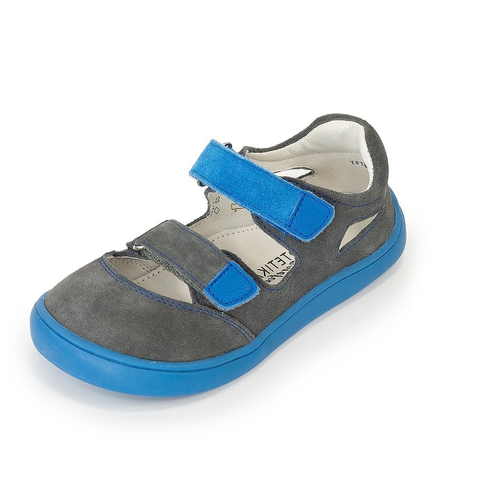 chlapecké sandály Barefoot TERY GREY